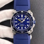Replica Bell & Ross BR0392-D-BU-ST/SRB Blue Strap - Image 11