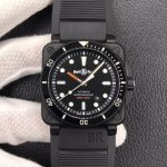 Replica Bell & Ross BR0392-D-BL-CE/SRB Black Strap - Image 11