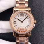 Replica Chopard Happy Diamonds 274808-5004 YF Factory Diamond-Set Bezel - Image 12