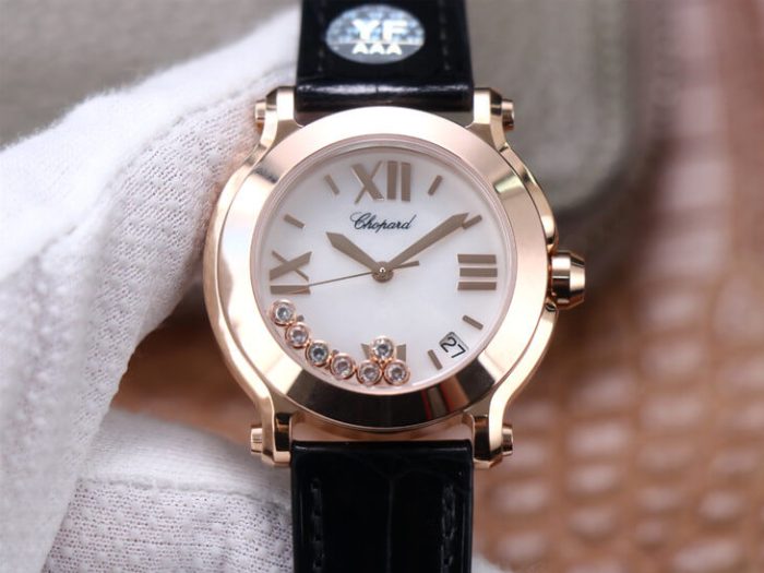 Replica Chopard Happy Sport 278492 YF Factory Black Strap - Image 1