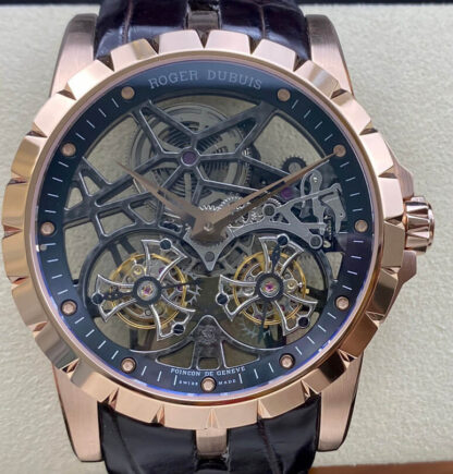 Replica Roger Dubuis Excalibur RDDBEX0395 YS Factory Leather Strap
