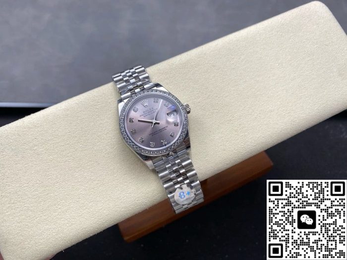 Replica Rolex Datejust M278384rbr-0036 8+ Factory Pink dial - Image 4