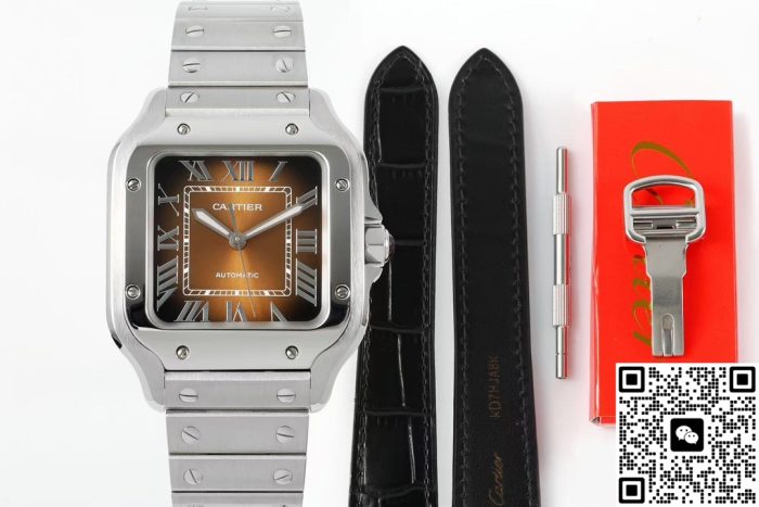 Replica Cartier Santos WSSA0065 BV Factory Stainless Steel - Image 2