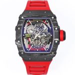 Replica Richard Mille RM 35-02 ZF Factory V7 Red strap
