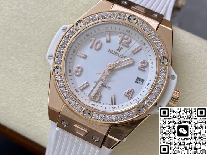 Replica Hublot BIG BANG 465.OE.2080.RW.1204 BB Factory Matte white dial - Image 3