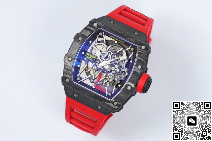 Replica Richard Mille RM 35-02 ZF Factory V7 Red strap - Image 5