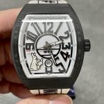 Replica Franck Muller MEN’S COLLECTION V46 SC OG ABF factory White dial