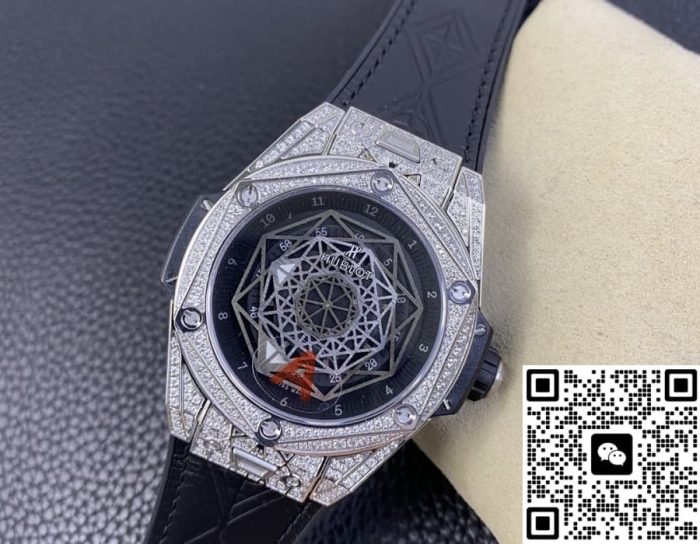 Replica Hublot BIG BANG 465.SS.1117.VR BB Factory Rubber strap - Image 3