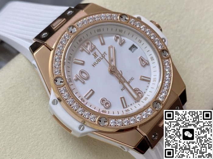Replica Hublot BIG BANG 465.OE.2080.RW.1204 BB Factory Matte white dial - Image 5