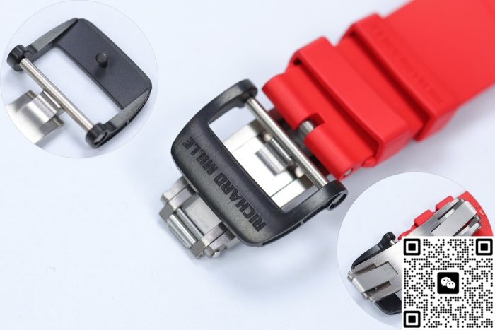 Replica Richard Mille RM 35-02 ZF Factory V7 Red strap - Image 8