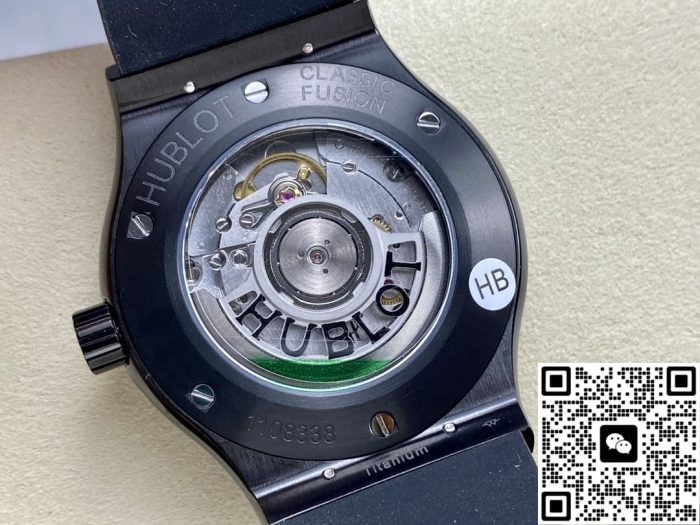 Replica Hublot Classic Fusion 511.CX.1270.RX.MDM40 HB Factory Black ceramic case - Image 9