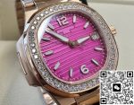 Replica Patek Philippe Nautilus 7010/1R-013 GR Factory Purple dial - Image 3