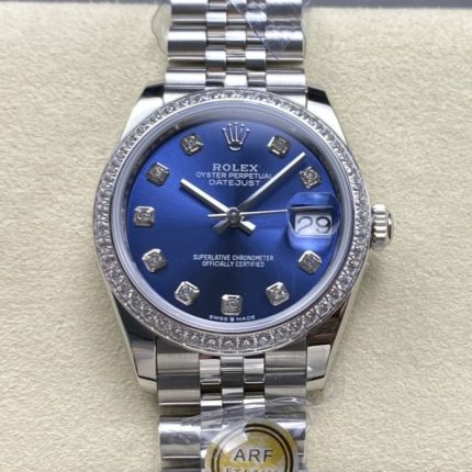 Replica Rolex Datejust m126284rbr-0029 AR Factory Blue Dial