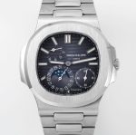 Replica Patek Philippe Nautilus 5712-1A-001 PPF factory V3 Stainless steel strap