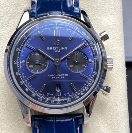 Replica Breitling Premier AB0118A61C1P2 BLS Factory Blue Dial