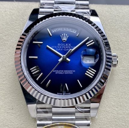 Replica Rolex Day-Date m228239-0076 AR Factory Big calendar
