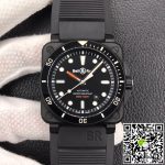 Replica Bell & Ross BR0392-D-BL-CE/SRB Black Strap - Image 2