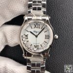 Replica Chopard Happy Diamonds 278559-3002 YF Factory Stainless Steel Strap - Image 13