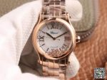 Replica Chopard Happy Sport 274808-5002 YF Factory Rose Gold Case - Image 14