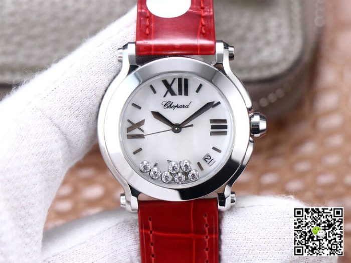 Replica Chopard Happy Sport 278492-9001 YF Factory Stainless Steel Bezel - Image 2