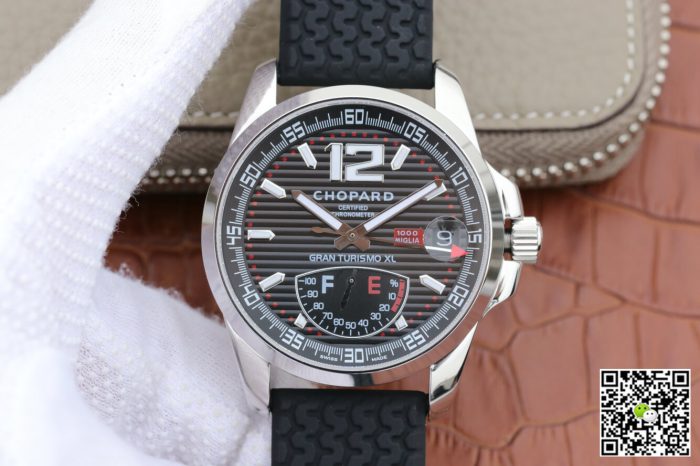 Replica Chopard Classic Racing Mille Miglia 168457-3001 V6 Factory Black Strap - Image 2