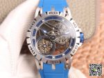 Replica Roger Dubuis Excalibur Spidr RDDBEX0479 JB Factory Blue Strap - Image 2
