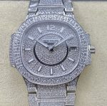Replica Patek Philippe Nautilus 7021-1G-001 AMG Factory Diamond dial
