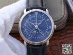 Replica Blancpain Villeret 6654-1529-55B OM Factory Dark Blue Strap - Image 13