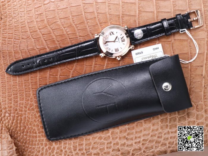Replica Chopard Happy Sport 278492 YF Factory Black Strap - Image 11