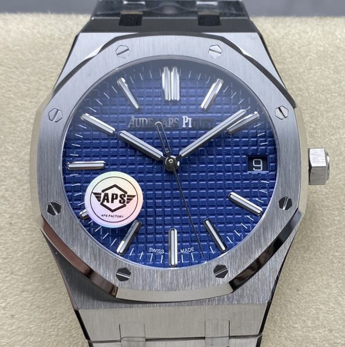 Replica Audemars Piguet Royal Oak 15510BC.OO.1320BC.02 APS factory V2 Folding clasp - Image 1