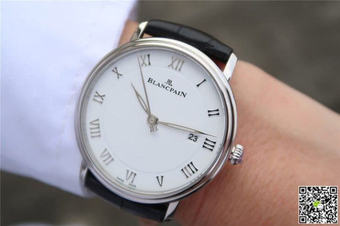 Replica Blancpain Villeret 6651-1127-55B ZF Factory Black Strap - Image 11