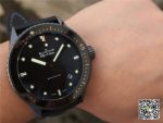Replica Blancpain Fifty Fathoms Bathyscaphe 5000-0130-B52-B GF Factory Black Strap - Image 22