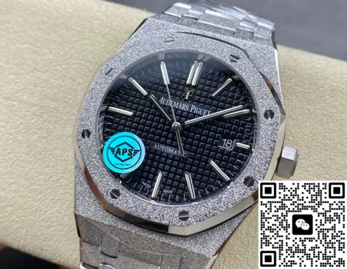 Replica Audemars Piguet Royal Oak 15454BC.GG.1259BC.03 APS Factory Folding Buckle - Image 4
