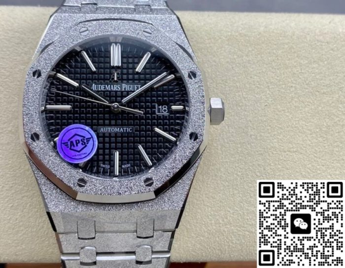 Replica Audemars Piguet Royal Oak 15454BC.GG.1259BC.03 APS Factory Folding Buckle - Image 2