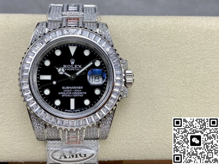 Replica Rolex Greenwich II 116759 SAru-78216 AMG Factory Big calendar - Image 2