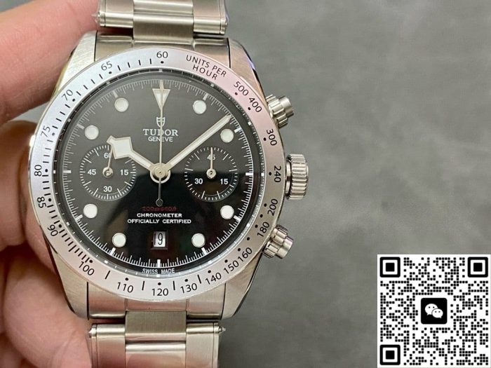 Replica Tudor Biwan m79350-0004 M+ Factory Black PVD steel case - Image 2