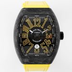 Replica Franck Muller Vanguard ABF Factory Yellow strap