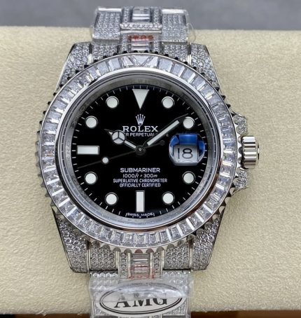 Replica Rolex Greenwich II 116759 SAru-78216 AMG Factory Big calendar