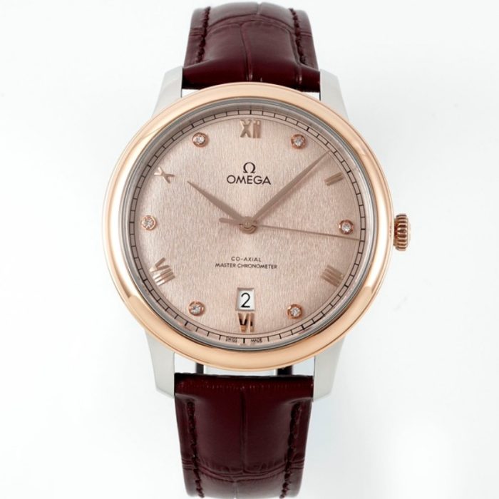 Replica Omega De Ville 434.23.40.20.59.001 MKS Factory Diamond hour markers - Image 1
