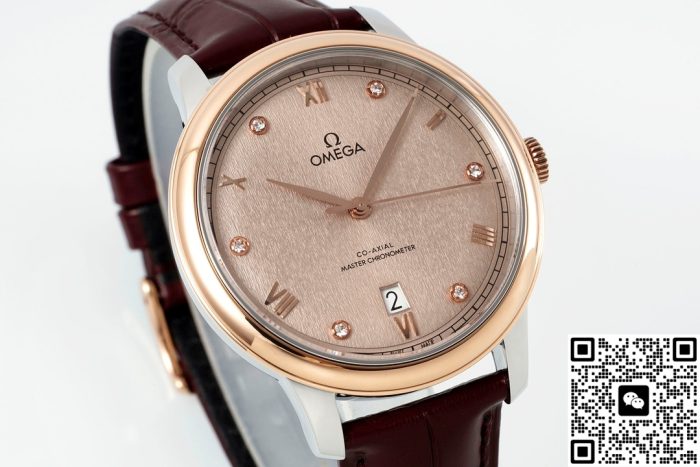 Replica Omega De Ville 434.23.40.20.59.001 MKS Factory Diamond hour markers - Image 4
