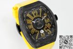 Replica Franck Muller Vanguard ABF Factory Yellow strap - Image 3
