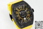 Replica Franck Muller Vanguard ABF Factory Yellow strap - Image 14