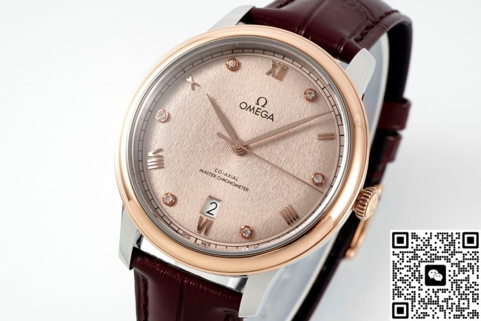 Replica Omega De Ville 434.23.40.20.59.001 MKS Factory Diamond hour markers - Image 3