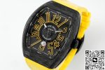 Replica Franck Muller Vanguard ABF Factory Yellow strap - Image 5