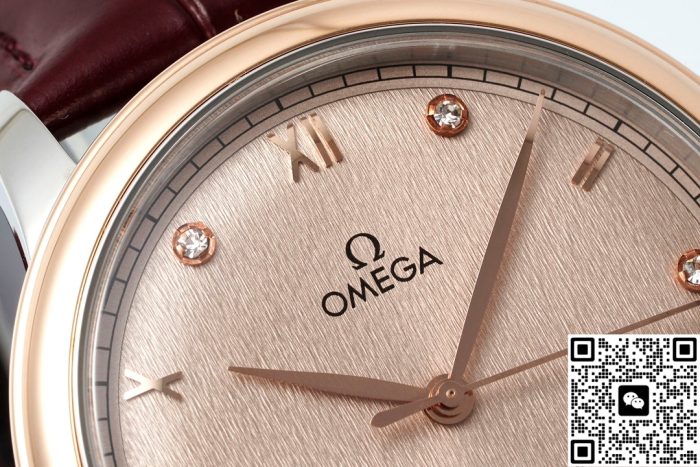 Replica Omega De Ville 434.23.40.20.59.001 MKS Factory Diamond hour markers - Image 6