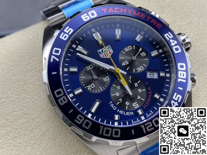 Replica TAG Heuer F1 CAZ101AK.BA0842 Blue Dial - Image 6