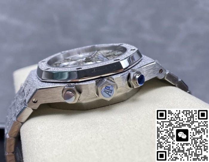 Replica Audemars Piguet Royal Oak 26239BC.GG.1224BC.01 OM Factory Silver grey dial - Image 8
