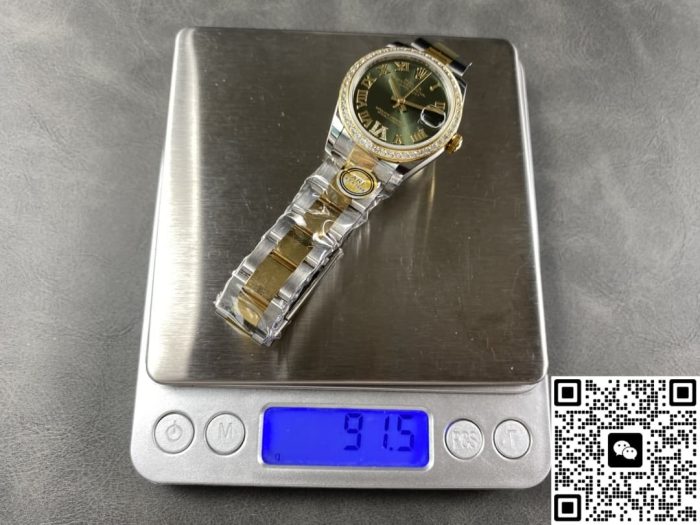Replica Rolex Datejust m278383rbr-0015 AR Factory Screw-down case back - Image 10