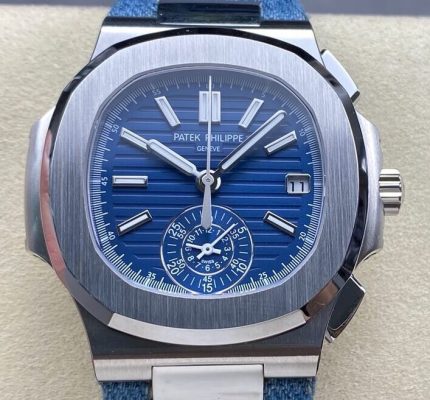 Replica Patek Philippe Nautilus 5980-60G-001 3K factory Chronograph