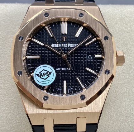 Replica Audemars Piguet Royal Oak 15400OR.OO.D002CR.01 APS factory V3 Black Dial